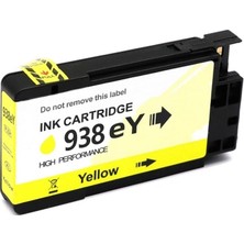 Hp 938E-4S6Y2PE+4S6X9PE+4S6Y0PE+4S6Y1PE (Pro 9110/PRO 9117/PRO 9120/PRO 9122/PRO 9125/PRO 9730/PRO 9132/PRO 9135/PRO 9720/PRO 9730) Muadil 1 Takım Kartuşu (Multipack)
