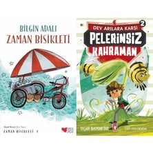 Can Yayınları Zaman Bisikleti 1 (Bilgin Adalı) ve Pelerinsiz Kahraman - Dev Arılara Karşı 2