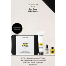 Codage Sun Care Edit Black - Çantalı Güneş Bakım Seti