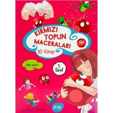 Yuva Yayınları Kırmızı Topun Maceraları 10 Kitap 1.Sınıf Müzehher Özgün 6-8 Yaş Çocuk Öykü