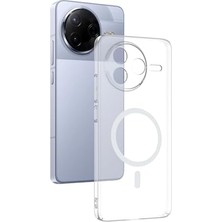 Elivora Store Xiaomi Poco F7 Pro ile Uyumlu Kılıf Kamera Korumalı Şeffaf Magsafe London Sert Plastik Kapak (Poco F7 Pro)