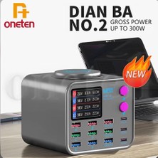 Maant Dianba No.2 300W Çok Fonksiyonlu 13-Port Pd Şarj Desteği Pd3.1 Hızlı Şarj