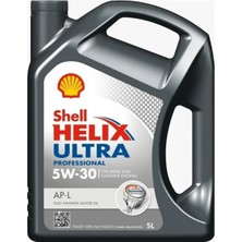 Shell Helix Ultra Professional Ap-L 5W-30 5 Litre Motor Yağı  (2025 Üretim)