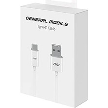 Elivora Store General Mobile M100692 Type-C Kablo 2A (General Mobile Türkiye Garantili)