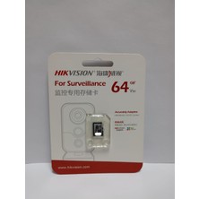 Hikvision Hıkvısıon For Surveillance 64 GB Mikrosdkart