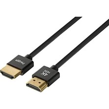 Elivora Store HDMI 2.0b Premium Sertifikalı 4K 60Hz 18GBPS Hdr Dolby Vision Hdcp 2.2 Destekli HDMI Kablo - 1 Metre (7NA71SLIM)