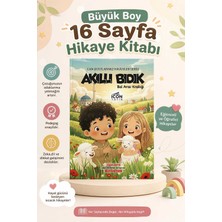İcon Yayın Akıllı Bıdık - 16 Sayfa Eğitici Çocuk Hikaye Kitabı - Hediyeli
