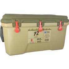 Freeze Peak Maxcold Contour 153 QT Soğutucu Buzluk 145 Litre - YEŞİL