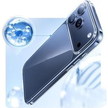 Elivora Store iPhone 17 Pro Max Ile Uyumlu Kılıf Crystal Clear Ince Hissiyat Sararma Yapmayan Slot ve Logo Gösteren Tuşlara Rahat Erişim, Sert Plastik Şeffaf Iphone 17 Pro Max Ile Uyumlu Kılıf
