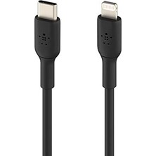 Elivora Store Usb-C/lightning Kablosu (Iphone 14 Veya Eski Modeller Için Hızlı Şarj Için iPhone Kablosu) Boost Charge Mfı Sertifikalı iPhone Usb-C Kablosu (Siyah, 2 M)