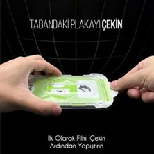 Elivora Store Esd 5d Premium Cam Ekran Koruyucu iPhone ile Uyumlu Ultra Koruma Kendiliğinden Uygulama Yüksek Dokunma Hassasiyeti Aparatı Tak Filmi Indir ve Bitti Toz Bırakmaz (Iphone 17)