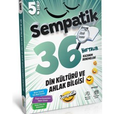 5.sınıf Sempatik Din Kültürü ve Ahlak Bilgisi 36 Haftalık Kazanım Denemeleri