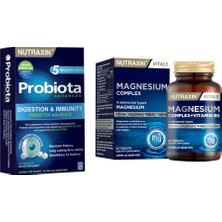 Magnesium Complex 60 Tablet ve Nutraxin Probiota 60 Tablet