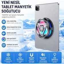 Elivora Store Tablet Soğutucu Fan, Taşınabilir Cihaz Soğutma Fanı