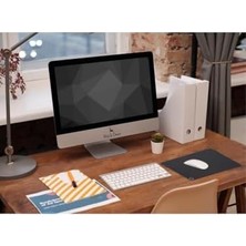 Elivora Store Black Deer Siyah Professional Oyuncu Gaming Mouse Pad,ofis Masa Pad, Kaydırmaz Taban Mouse Pad, Su Geçirmez Mouse Pad (35X28 M)