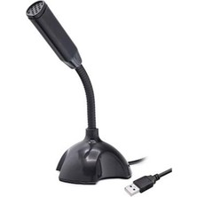 Elivora Store USB Girişli Masaüstü Pc Laptop Uyumlu Mikrofon, Canlı Ders