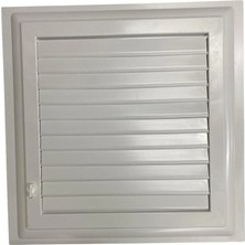Nil Avm Plastik Menfez 35X35 Beyaz Banyo Wc Havalandırma