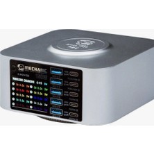 Mechanic X-Power 10 Portlu Kablosuz Dijital Ekranlı 150W USB Şarj Istasyonu