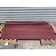 Msy Garden Fenc Köşebent Çit Direği Antipas Boyalı 200 cm x 4 x 4 x 3 mm Kalınlığında