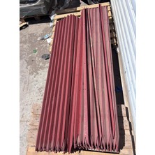 Msy Garden Fenc Köşebent Çit Direği Antipas Boyalı 200 cm x 4 x 4 x 3 mm Kalınlığında