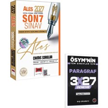 Anla Kazan Yayınları 2027 Yargı  2027 Ales Sayısal - Sözel Yetenek Son 7 Sınav Tamamı Çözümlü Çıkmış Sorular+Evp Akademi 3X27 Paragraf Deneme