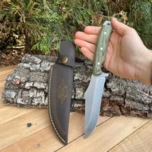 Köse Mehmet Av Bıçağı - 24 cm - Paduk Ağacı Sap - 4034 Paslanmaz Alman Çeliği