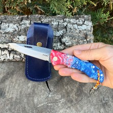 Köse Mehmet Katlanır Model - N690 Çelik - Epoksi Sap - 19 cm