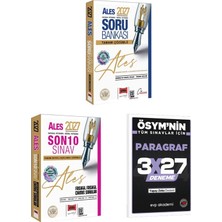 Anla Kazan Yayınları Yargı 2027 Ales Vip Sayısal-Sözel Yetenek Tamamı Çözümlü Soru Bankası+Çıkmış Soru+Evp Akademi 3X27 Paragraf Deneme