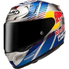 Hjc RPHA12 Red Bull Austin Gp Iı MC21 Kapalı Motosiklet Kaskı Xl