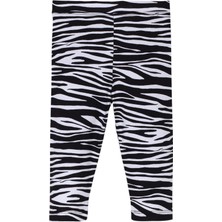 Lovetti Zebra Kız Çocuk Desenli Kapri
