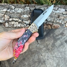 Köse Mehmet Katlanır Model - N690 Çelik - Epoksi Sap - 19 cm