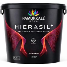Pamukkale Hierasil %100 Saf Akrilik Silikonlu Dış Cephe Boyası 7.5 Lt Klasik Lila