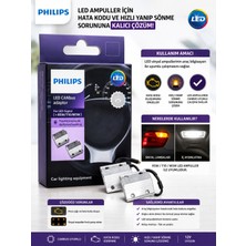 Philips LED Canbus Adaptör T10 W5W R5W LED Hata Kodu Giderici ve Hızlı Yanıp Sönme Önleyici