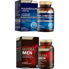 Magnesium Complex 60 Tablet ve Nutraxin Ultra Men 60 Tablet