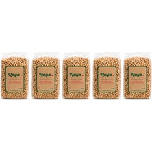 Raya Organik Organik Nohut 1000 G x 5'li Set Toplam 5 kg Bakliyat Paketi