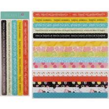 Funtasbig Sticker Şerit Hayal 3 Yaprak