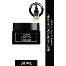 Lierac Premıum The Silky Cream 50 ml – Yaşlanma Karşıtı Ipeksi Günlük Bakım (13 ml Serum Hediyeli)
