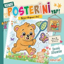 Parlayan Yıldız Kendi Posterini Yap! Boya Kopart As! Sevimli Afacanlar