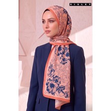 Sisley Esila Desenli Şal S-S-2013 Somon