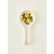 Empressco Beyaz Lemoncello Kirli Kaşıklık, 11,5X24 Cm, Şık ve Fonksiyonel Tasarım