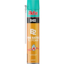 Akfix 840 Pu Pipetli Yangına Dayanıklı B2 Köpük 750 ml B850