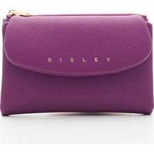 Sisley SLY319 Kadın Cüzdanı Mürdüm
