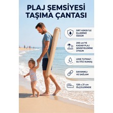 Durul Plaj ve Güneş Şemsiyesi Taşıma Çantası 200 Cm'ye Kadar Uyumlu Omuz Askılı
