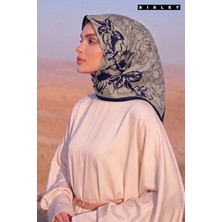 Sisley Elisa Desenli Eşarp S-E-2005 Gri