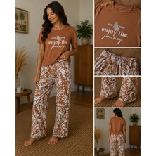 Kadın Pijama Takımı Kısa Kollu