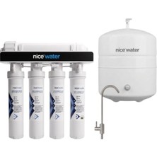 Nice Water Nice®water Pure Quick-Change R.o. Tezgah Altı Içme Suyu Arıtma Cihazı – Beyaz Tanklı