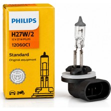 Philips H27W/2 PGJ13 12V 27W Halojen Sis Farı Ampulü Orijinal Ekipman Tekli