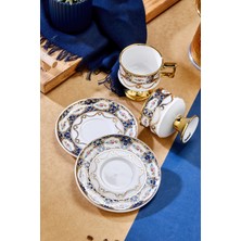 Cooker Zerina 2 Kişilik 90 ml Porselen Kahve Fincan Takımı CKR4529