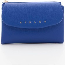 Sisley SLY319 Kadın Cüzdanı Saks Lacivert