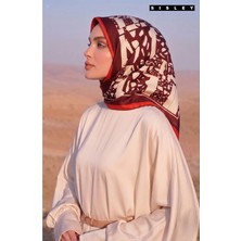Sisley Elisa Desenli Eşarp S-E-2001 Bordo
